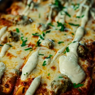 Garlic Kabab Pizza
